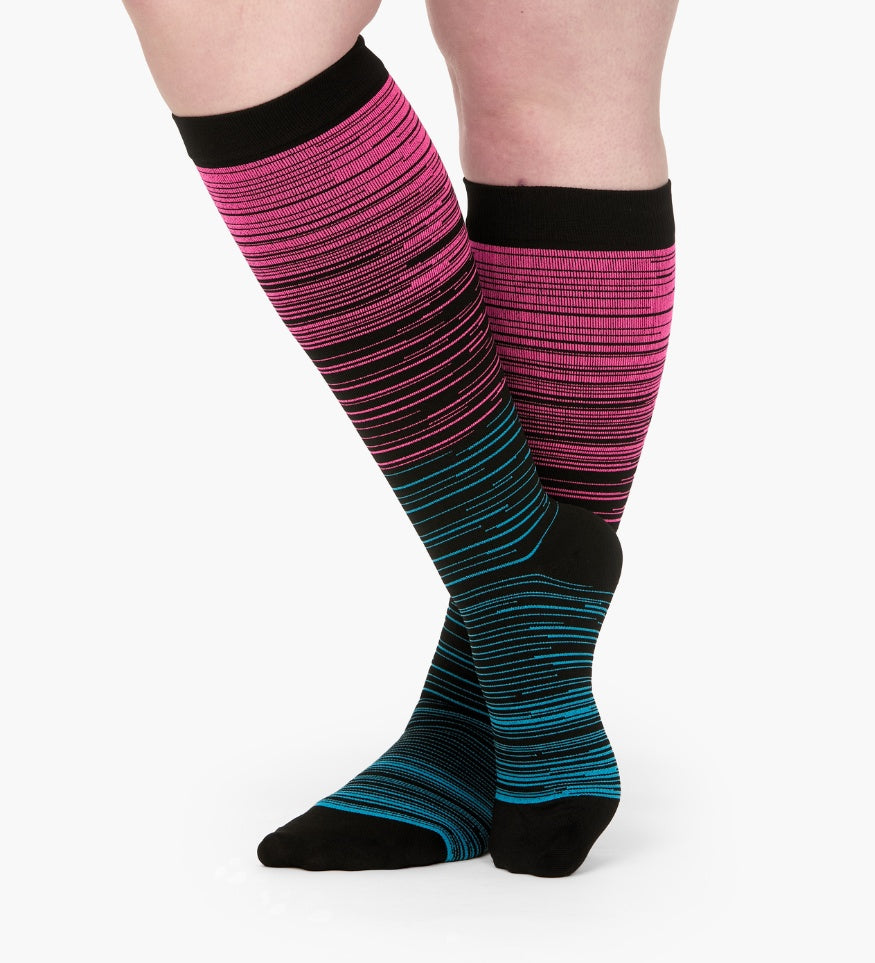 Stripes Compression Socks