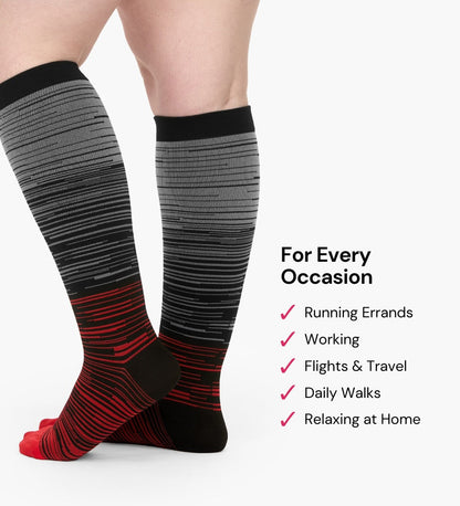 Stripes Compression Socks